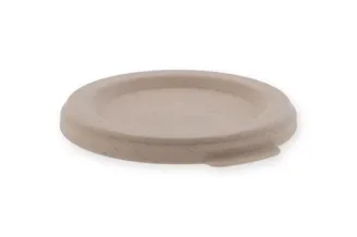 Deksels voor herbruikbare bekers Circulcup plat OC, PP Ø 8 cm beige graphite Circulware