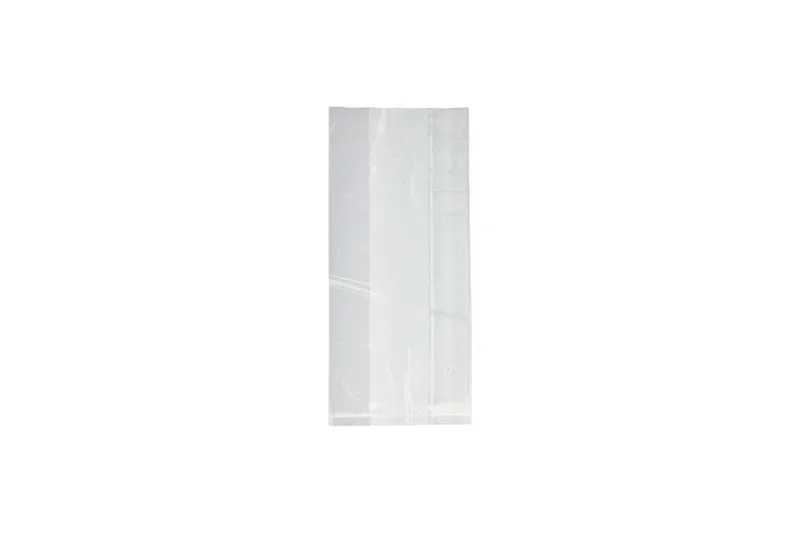 Zijvouw zakken, LDPE 14/4 x 32 cm 20 µm transparant