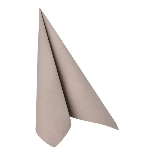 Servetten Royal Collection 1/4 vouw 40 cm x 40 cm grijs
