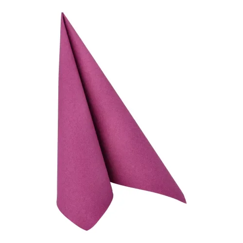 Servetten Royal Collection 1/4 vouw 40 cm x 40 cm paars