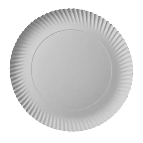 Borden, karton “pure” rond Ø 29 cm x 2 cm wit