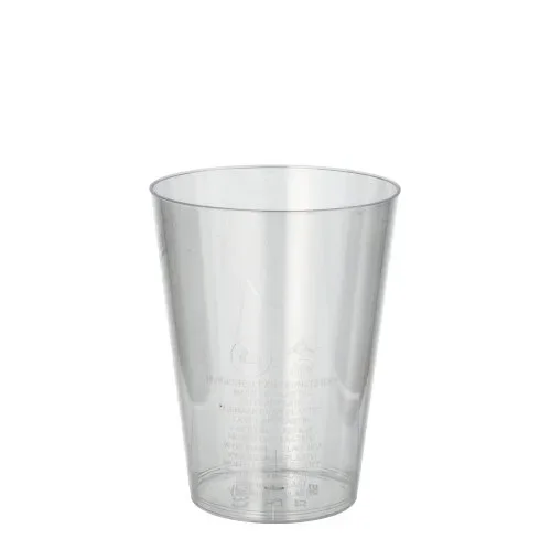 Bekers, PS 0,2 l Ø 7,5 cm x 9,7 cm glashelder
