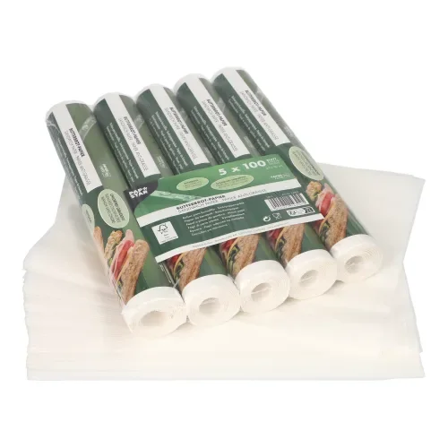 Blad Boterhampapier 25 cm x 30 cm wit