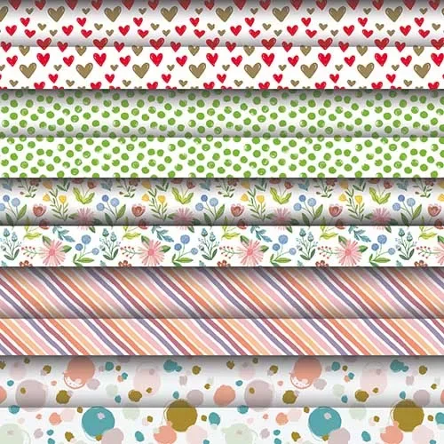 Cadeaupapier 3 m x 70 cm Fantasy assorti