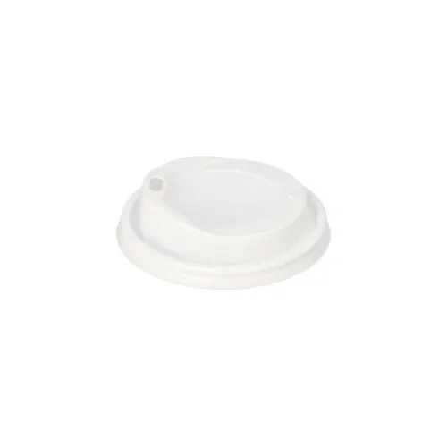 Deksel, PS “To Go” rond Ø 8 cm x 2 cm wit