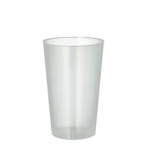 Drinkbekers, herbruikbaar PP 0,3 l Ø 7,8 cm x 11,8 cm transparant onbreekbaar