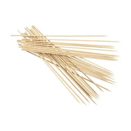 Sjasliekstokjes, bamboe “pure” Ø 3 mm x 25 cm