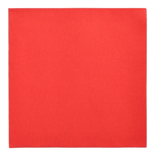 Servetten Royal Collection 1/4 vouw 40 cm x 40 cm rood