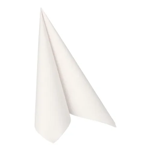 Servetten Royal Collection 1/4 vouw 40 cm x 40 cm wit