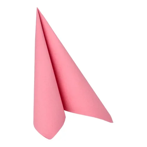 Servetten “Royal Collection” 1/4 vouw 40 cm x 40 cm roze