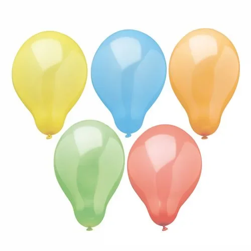 Ballonnen Ø 19 cm assorti kleuren Rainbow