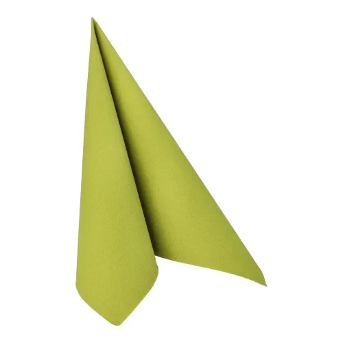 Servetten “Royal Collection” 1/4 vouw 40 cm x 40 cm olijfgroen