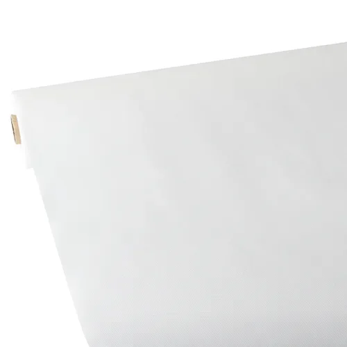 Tafelkleed, Vlies “soft selection” 25 m x 1,18 m wit