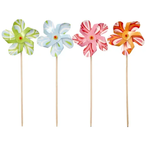 Decoprikkers 17,5 cm assorti kleuren Molen