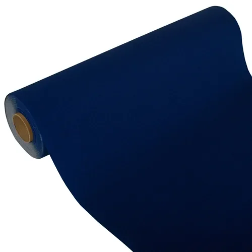 Tafellopers “Royal Collection” 24 m x 40 cm donkerblauw
