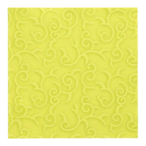 Servetten “Royal Collection” 1/4 vouw 40 cm x 40 cm lime Casali