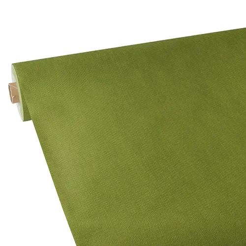 Tafelkleed, Vlies “soft selection plus” 25 m x 1,18 m olijfgroen