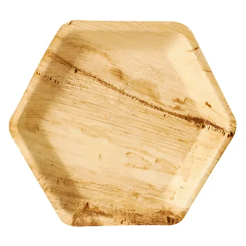Borden, palmblad “pure” hexagonaal 23,5 cm x 3 cm