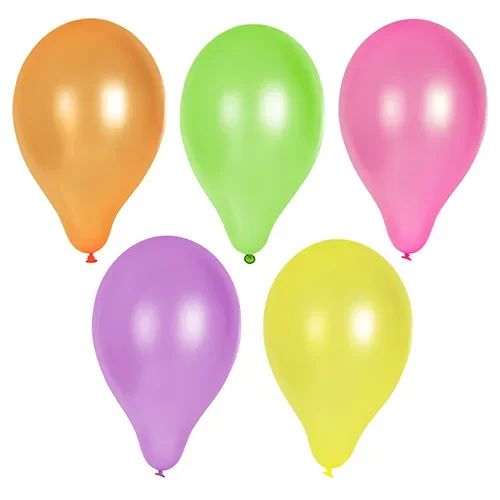 Ballonnen Ø 25 cm assorti kleuren Neon