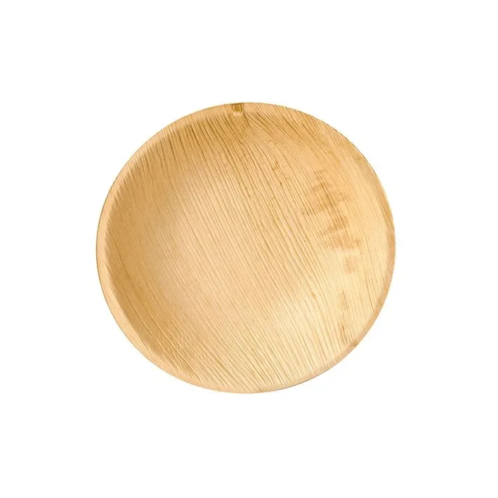 Borden, palmblad “pure” rond Ø 18,5 cm x 2,5 cm