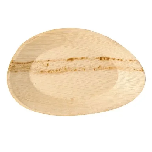 Borden, palmblad “pure” ovaal 26 cm x 17 cm x 2,5 cm