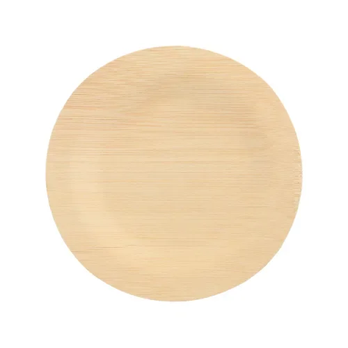 Borden, gemaakt van bamboe “pure” rond Ø 18 cm x 1,5 cm