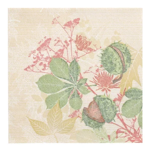 Servetten Royal Collection 1/4 vouw 40 cm x 40 cm “Autumn Leaves”