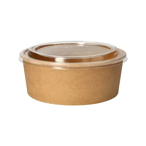 Deksel voor saladeschaal, PLA rond Ø 18,4 cm x 2 cm transparant
