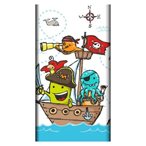 Tafelkleed, papier 120 cm x 180 cm “Pirate Crew”