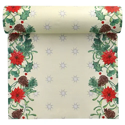 Tafellopers, Airlaid 24 m x 40 cm Winterly