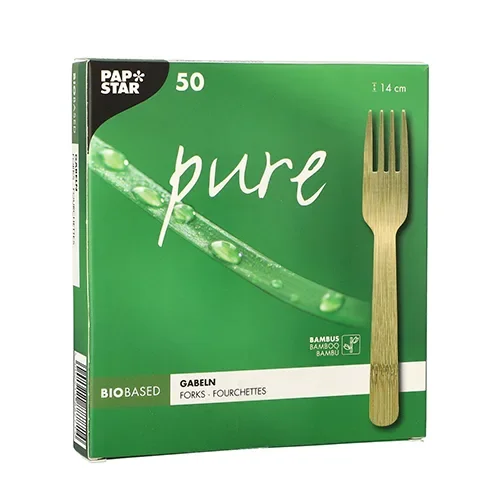 Vorken, bamboe “pure” 14 cm