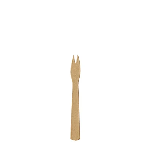 Frietvorkjes, papier “pure” 8,5 cm bruin