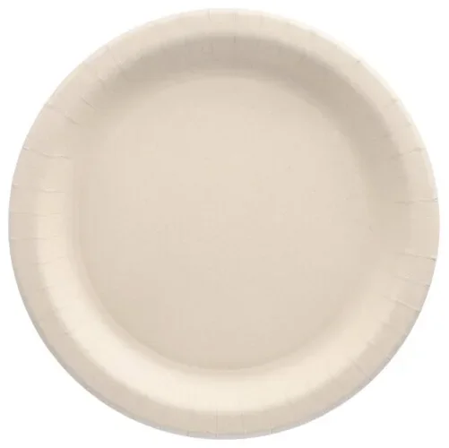 Borden gemaakt van agrarische restmateriaal “pure” rond Ø 26 cm wit