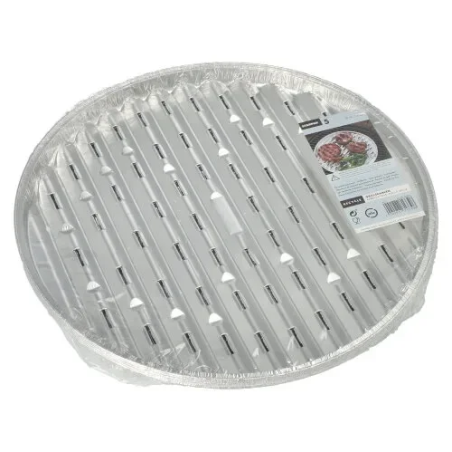 Aluminium BBQ schalen rond Ø 34 cm x 2 cm