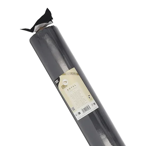 Tafelkleed, PV-Tissue mix Mix Royal Collection 20 m x 1,18 m zwart