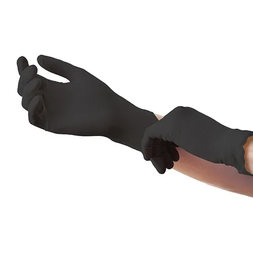 Medi-Inn Classic Handschoenen Nitril poedervrij “Black Plus” zwart maat M