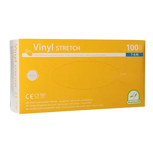 Medi-Inn Handschoenen Vinyl poedervrij Stretch maat M