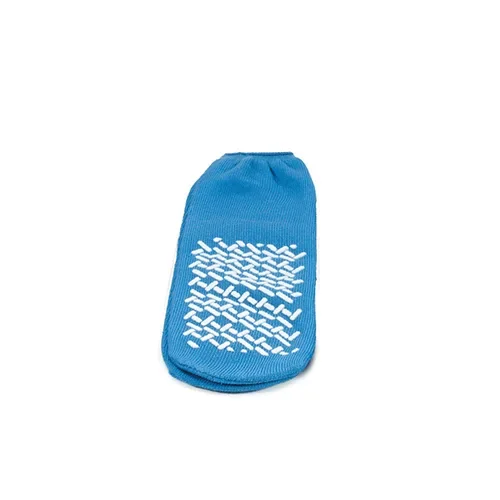 Medi-Inn antislipsokken 11 cm x 29 cm blauw maat L