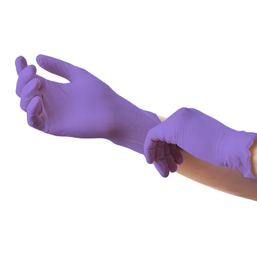 Medi-Inn Classic Handschoenen Nitril poedervrij paars “Nitril Purple” maat M