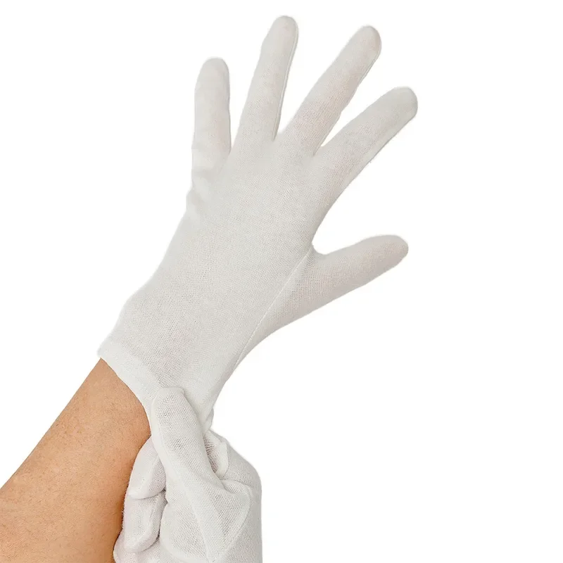 Paar Work-inn/-PS Handschoenen, katoen wit Maat maat XL