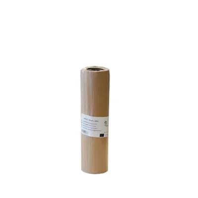 Bakpapier op rol ongebleekt, papier 30 cm x 50 m bruin