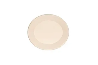 Borden ovaal, suikerriet 21,5 x 24,5 cm beige Folia