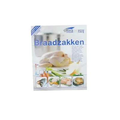 Dispenser voor braadzakken 50 x 8 stuks, 25 x 38 cm