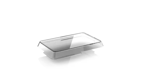 Deksels voor Circulbox, PP 23,4 x 15,6 x 2,45 cm transparant Circulware