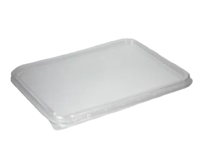 Deksels voor kilobakken, PP 19,5 x 14 cm transparant