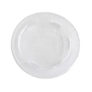 Deksels voor portiecups, aPET Ø 7,4 cm transparant