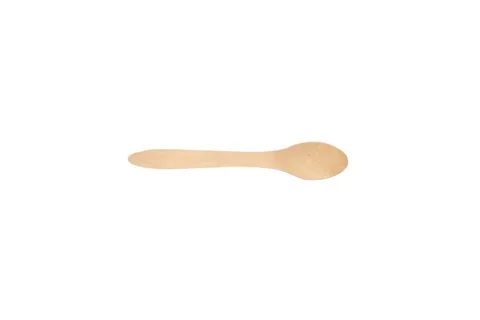Sorbetlepels, hout 19 cm