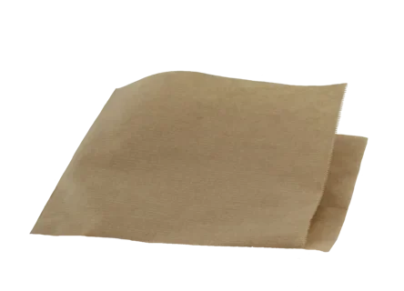 Hamburgerzakken, papier 15 x 15 cm bruin