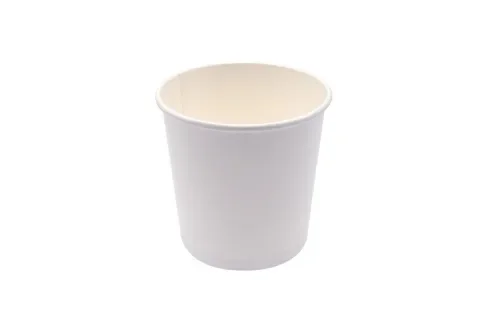 Soepbekers 300 ml, karton Ø 9 x 8,6 cm wit
