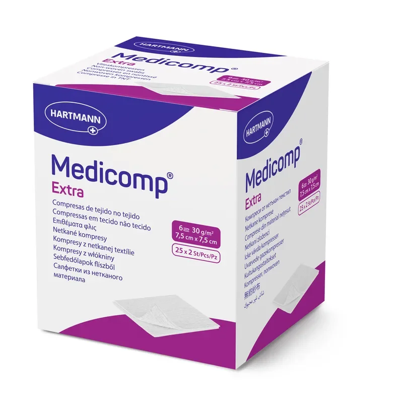Medicomp Extra 5 x 5 cm steriel